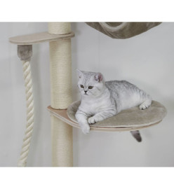 Kerbl Arbre à chat mural Dolomit Grappa 158 cm Taupe