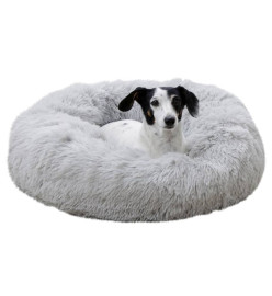 Kerbl Lit douillet pour chien Fluffy 18 cm Gris clair