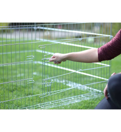 Kerbl Enclos extérieur pour petits animaux avec barrière de fuite