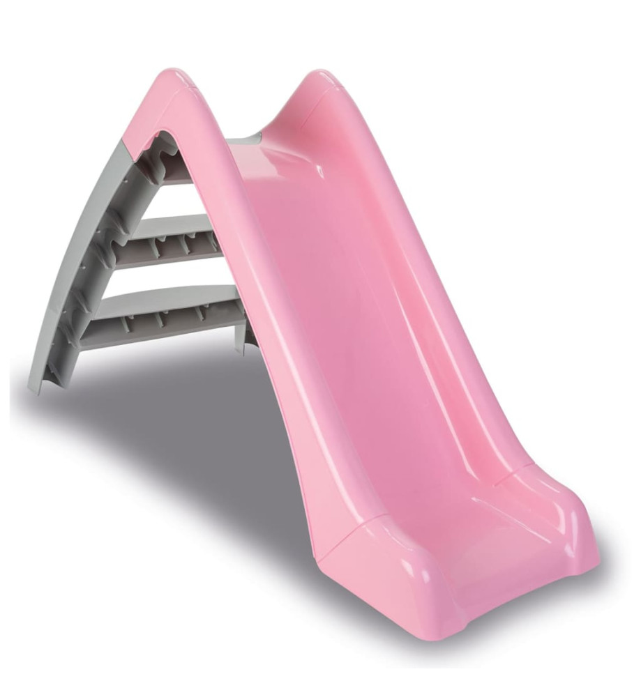 JAMARA Toboggan d'enfants Happy Slide Rose pastel