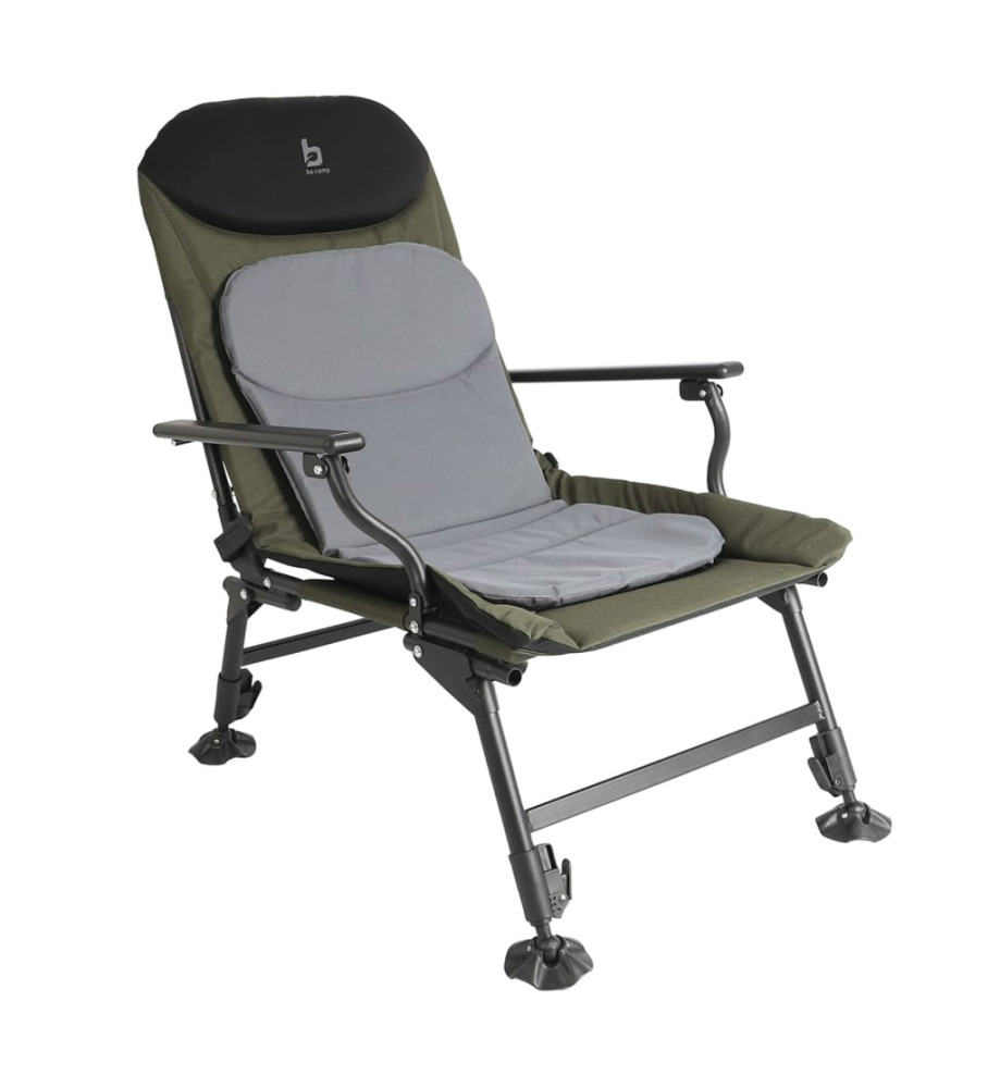 Bo-Camp Chaise de pêche Carp Gris et vert