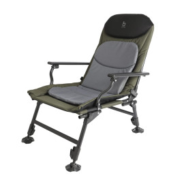 Bo-Camp Chaise de pêche Carp Gris et vert