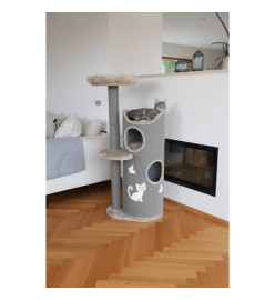 Kerbl Arbre à chat Tiana 130 cm Gris