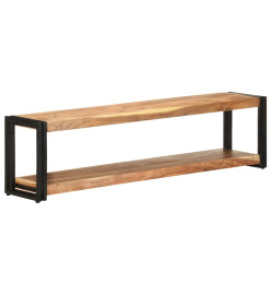 Meuble TV 150x30x40 cm Bois d'acacia massif