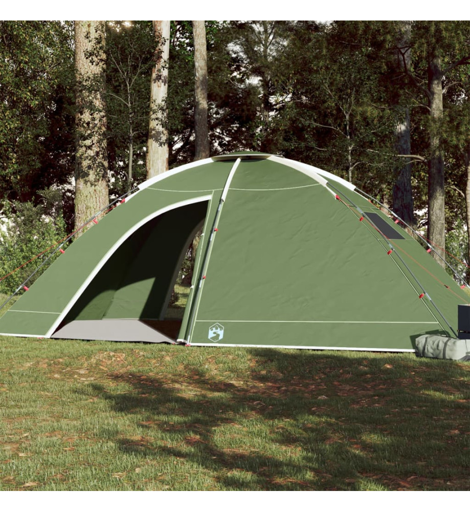 Tente de camping 8 personnes vert imperméable