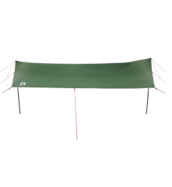 Bâche de camping vert 460x305x210 cm imperméable