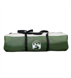 Bâche de camping vert 460x305x210 cm imperméable