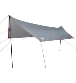 Bâche de camping orange 460x305x210 cm imperméable