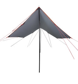 Bâche de camping orange 460x305x210 cm imperméable