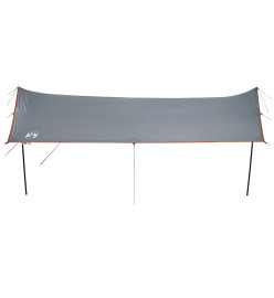 Bâche de camping orange 460x305x210 cm imperméable