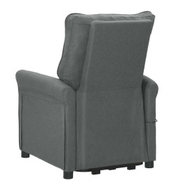 Fauteuil Gris foncé Tissu