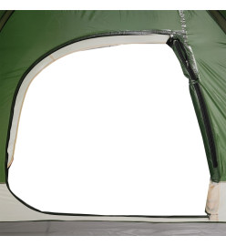 Tente de camping à dôme 4 personnes vert imperméable