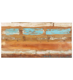 Dessus de table rectangulaire 60x140 cm 25-27 mm Bois récupéré