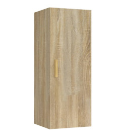 Armoire murale Chêne sonoma 34,5x34x90 cm Bois d'ingénierie