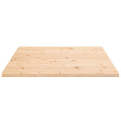 Dessus de table 90x90x2,5 cm bois de pin massif