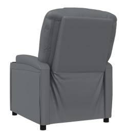 Fauteuil inclinable Anthracite Similicuir