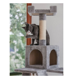 Kerbl Arbre à chat Square 178 cm Gris clair