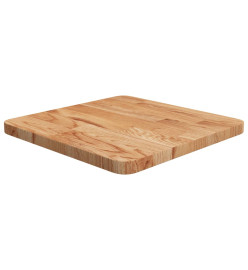 Dessus de table carré Marron clair40x40x2,5cm Bois chêne traité