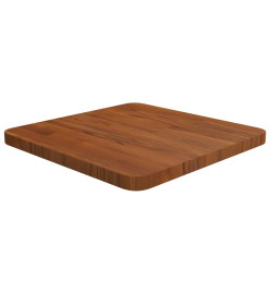 Dessus de table carré Marron foncé40x40x2,5cm Bois chêne traité