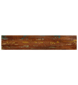 Dessus de table 140x20x3,8cm rectangulaire bois massif récupéré