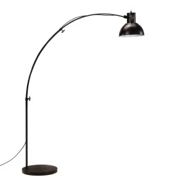 Lampadaire 25 W noir 150 cm E27