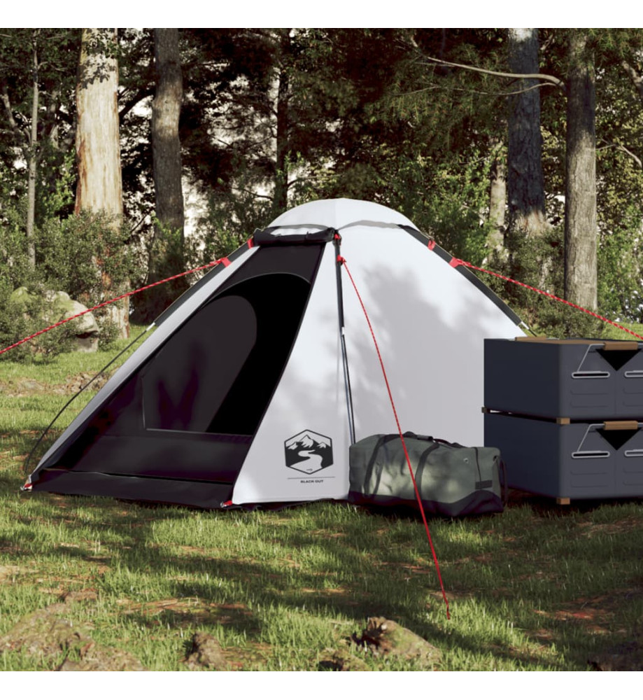 Tente de camping à dôme 2 personnes tissu occultant imperméable