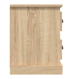 Meuble TV chêne sonoma 102x35,5x47,5 cm bois d'ingénierie