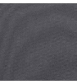 Coussin de banc de jardin anthracite 100x50x7 cm tissu oxford