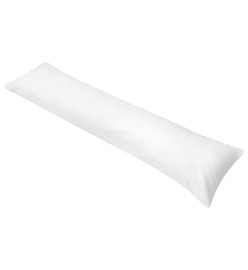 Oreiller de dormeur latéral 40 x 145 cm Blanc