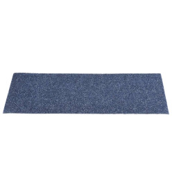 Tapis d'escalier autocollants Rectangulaire 15 pcs 60x25 cm