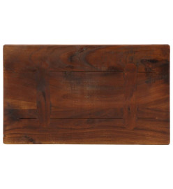 Dessus de table 40x30x3,8 cm rectangulaire bois massif récupéré