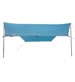 Bâche de camping bleu 430x380x210 cm imperméable