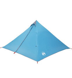 Tente familiale tipi 7 personnes bleu imperméable