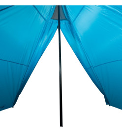 Tente familiale tipi 7 personnes bleu imperméable