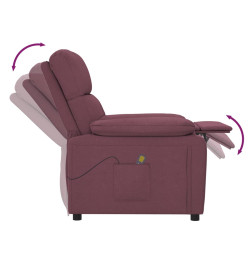 Fauteuil de massage Violet Tissu