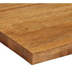 Dessus de table 70x70x3,8 cm carré bois massif manguier