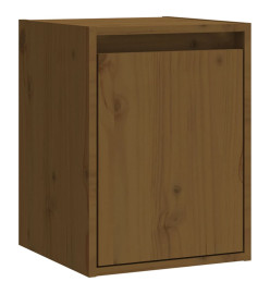 Armoire murale Marron miel 30x30x40 cm Bois de pin massif