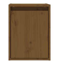 Armoire murale Marron miel 30x30x40 cm Bois de pin massif