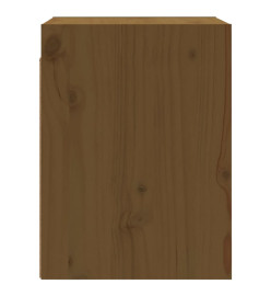 Armoire murale Marron miel 30x30x40 cm Bois de pin massif