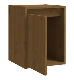 Armoire murale Marron miel 30x30x40 cm Bois de pin massif