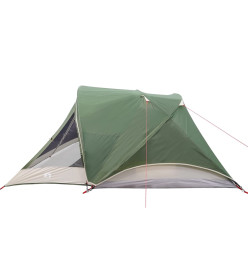 Tente de camping de cabine 4 personnes vert imperméable