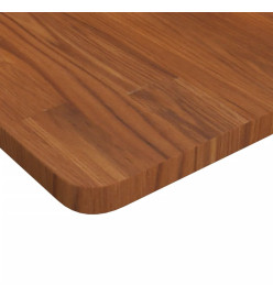 Dessus de table carré Marron foncé50x50x2,5cm Bois chêne traité