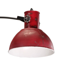 Lampadaire 25 W rouge délavé 150 cm E27