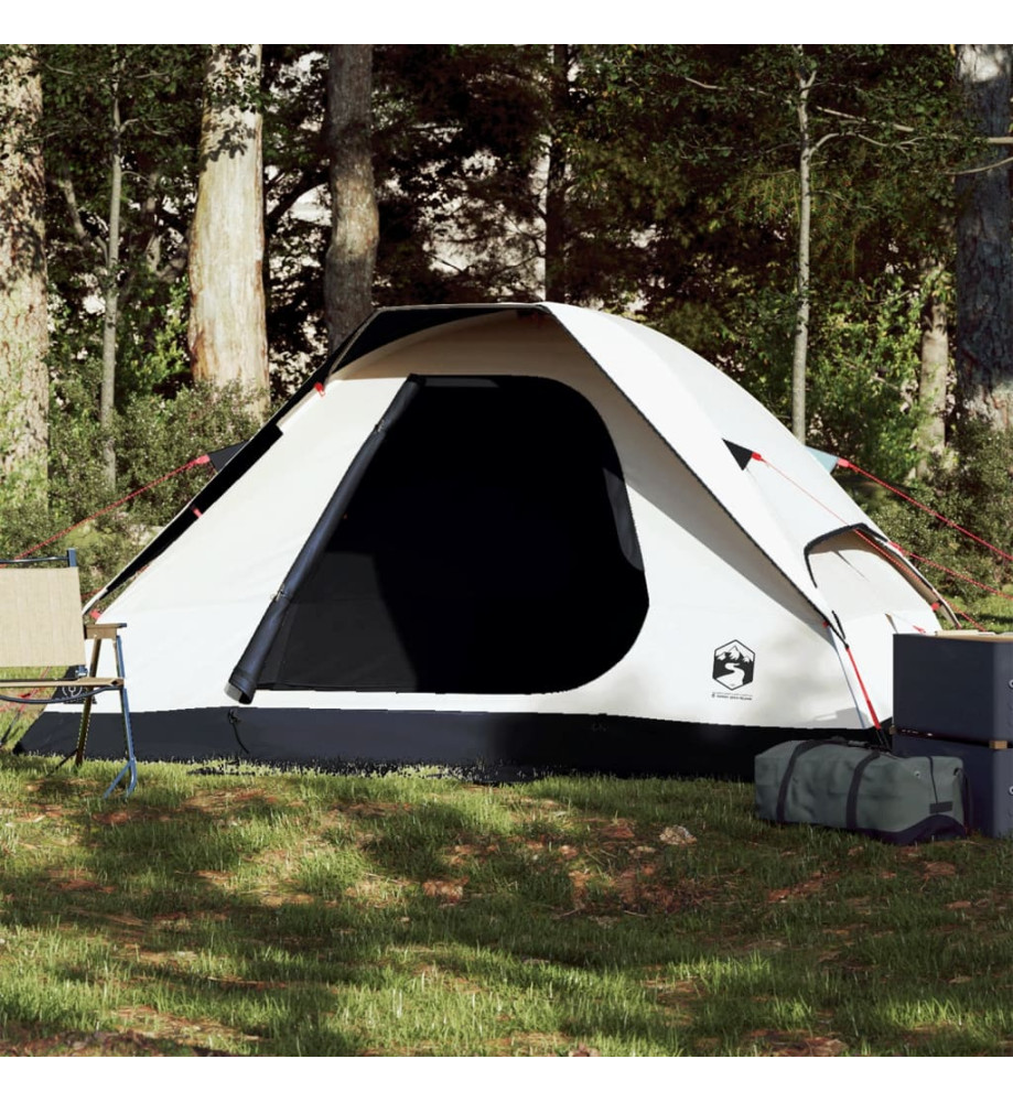 Tente de camping à dôme 2 personnes tissu occultant imperméable