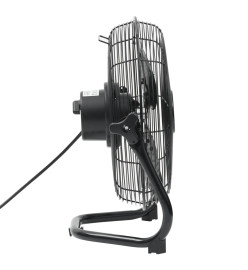 Ventilateur de sol 3 vitesses 55 cm 100 W Noir