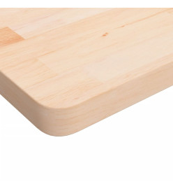 Dessus de table carré 90x90x4 cm Bois chêne massif non traité