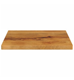 Dessus de table 60x60x3,8 cm carré bois massif manguier