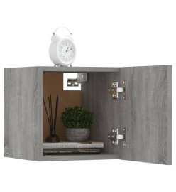 Meubles TV muraux 8 pcs Sonoma gris 30,5x30x30 cm