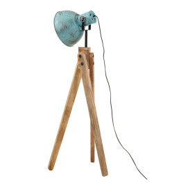 Lampadaire 25 W bleu délavé 45x45x120 cm E27