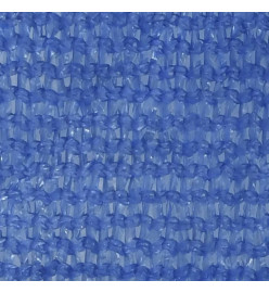 Voile d'ombrage 160 g/m² rectangulaire bleu 4x6 m PEHD